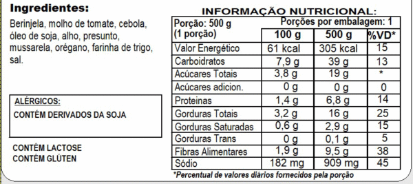 LASANHA DE BERINJELA - Imagem 2