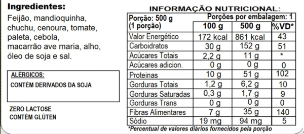 SOPA DE FEIJÃO COM MACARRÃO - Imagem 2