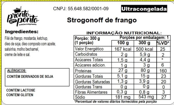 STROGONOFF DE FRANGO - Imagem 2