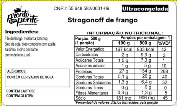 STROGONOFF DE FRANGO - Imagem 3