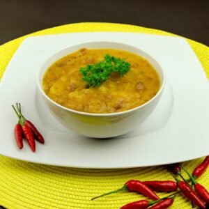 SOPA DE MANDIOCA COM MÚSCULO