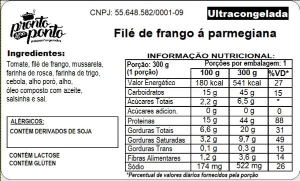 FILÉ DE FRANGO À PARMEGIANA - Imagem 2