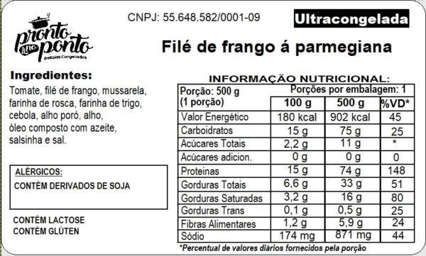 FILÉ DE FRANGO À PARMEGIANA - Imagem 3