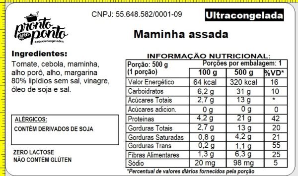 MAMINHA ASSADA AO MOLHO - Imagem 3